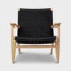 Carl Hansen & Son CH25 Lounge Chair oak walnut white oil lacquer oil soap black made in Denmark