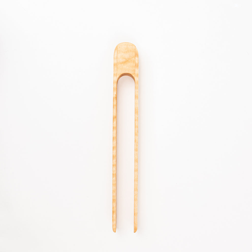 maple wooden tongs Troy Brook visions