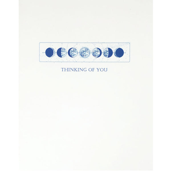 Moon Phases Greeting Card