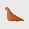 Christien Meindertsma's pigeons thomas eyck linen canvas flax seed filled clementine