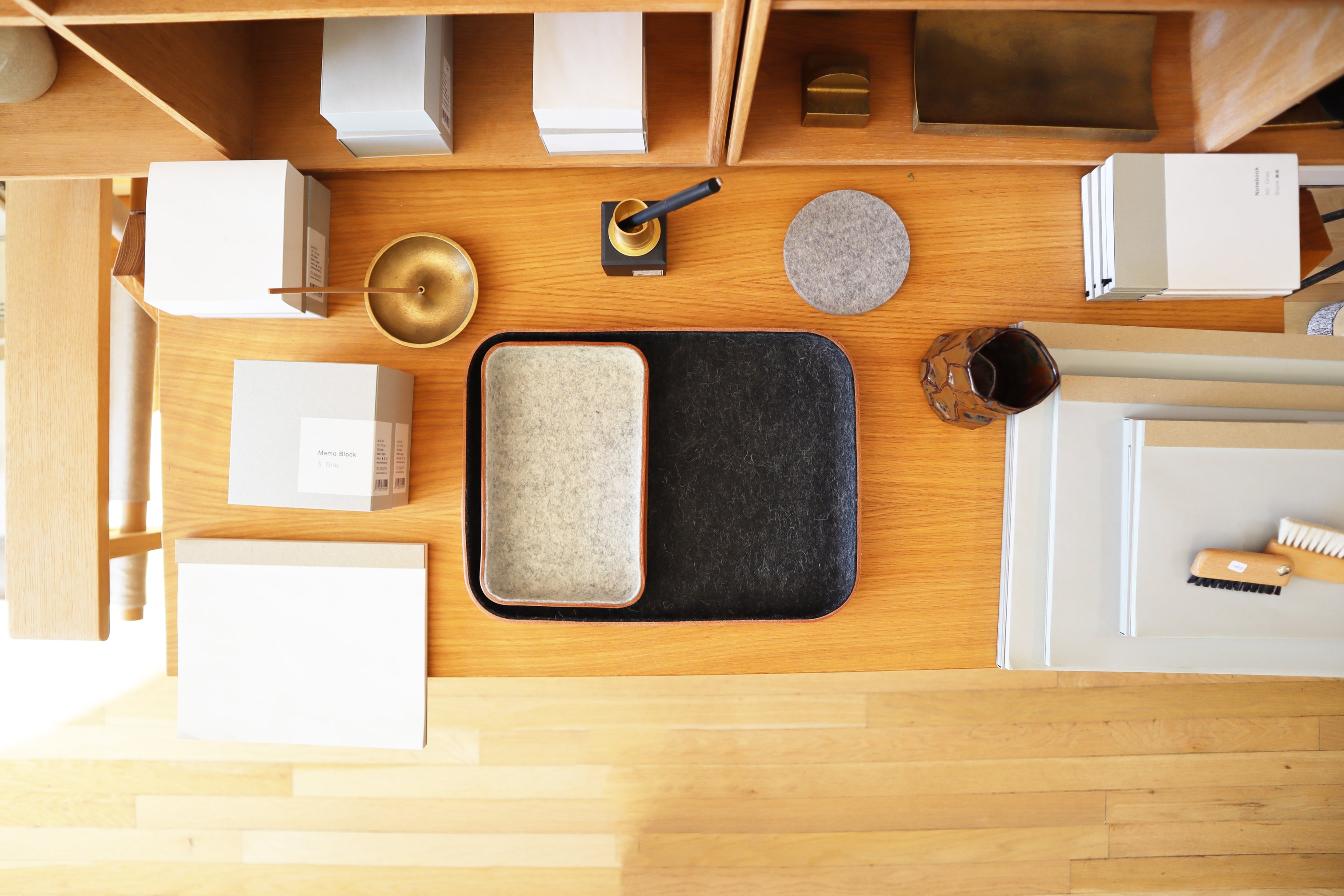 collection of baskets and trays skagerak teak indoor outdoor tray