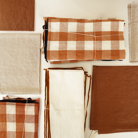 Curated Home and Living table linens collection