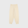 SAYAKA DAVIS Knit Sweatpants in Ivory on model back