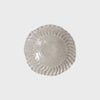 Jars Ceramic Dashi plate large in white quartz craquele