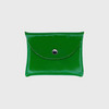 lili patent emerald green snap pouch tracey tanner