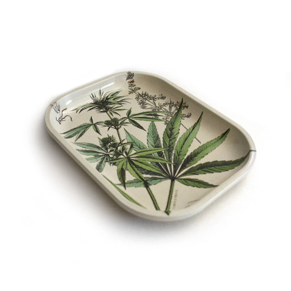 Canabis Print Ritual Tray