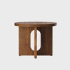 Audo Androgyne Side Table in Walnut
