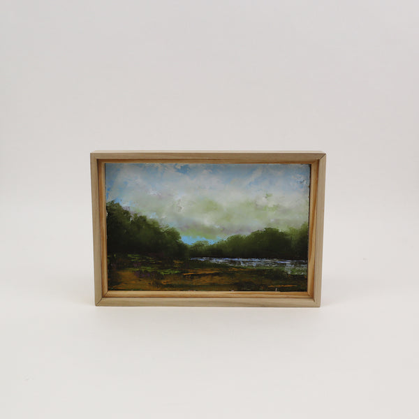 Vincent Brandi painting Corey Creek Long Island