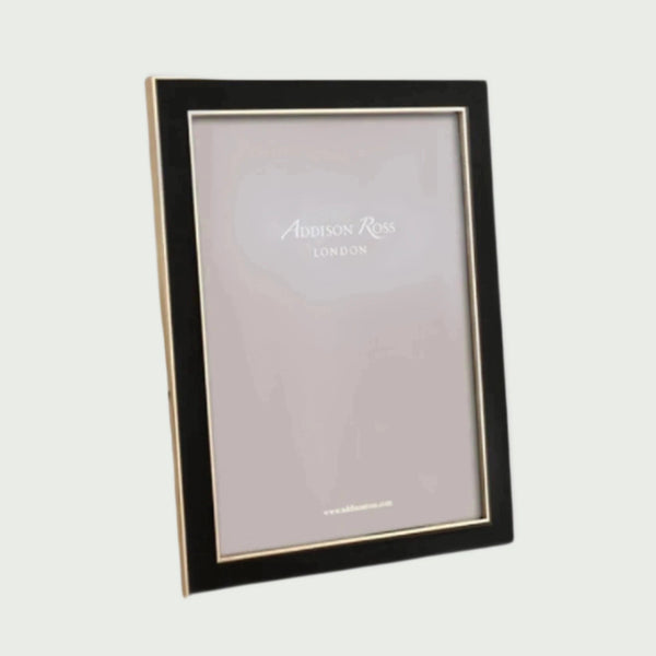 Black/Gold Picture Frame Addison Ross 4x6 5x7