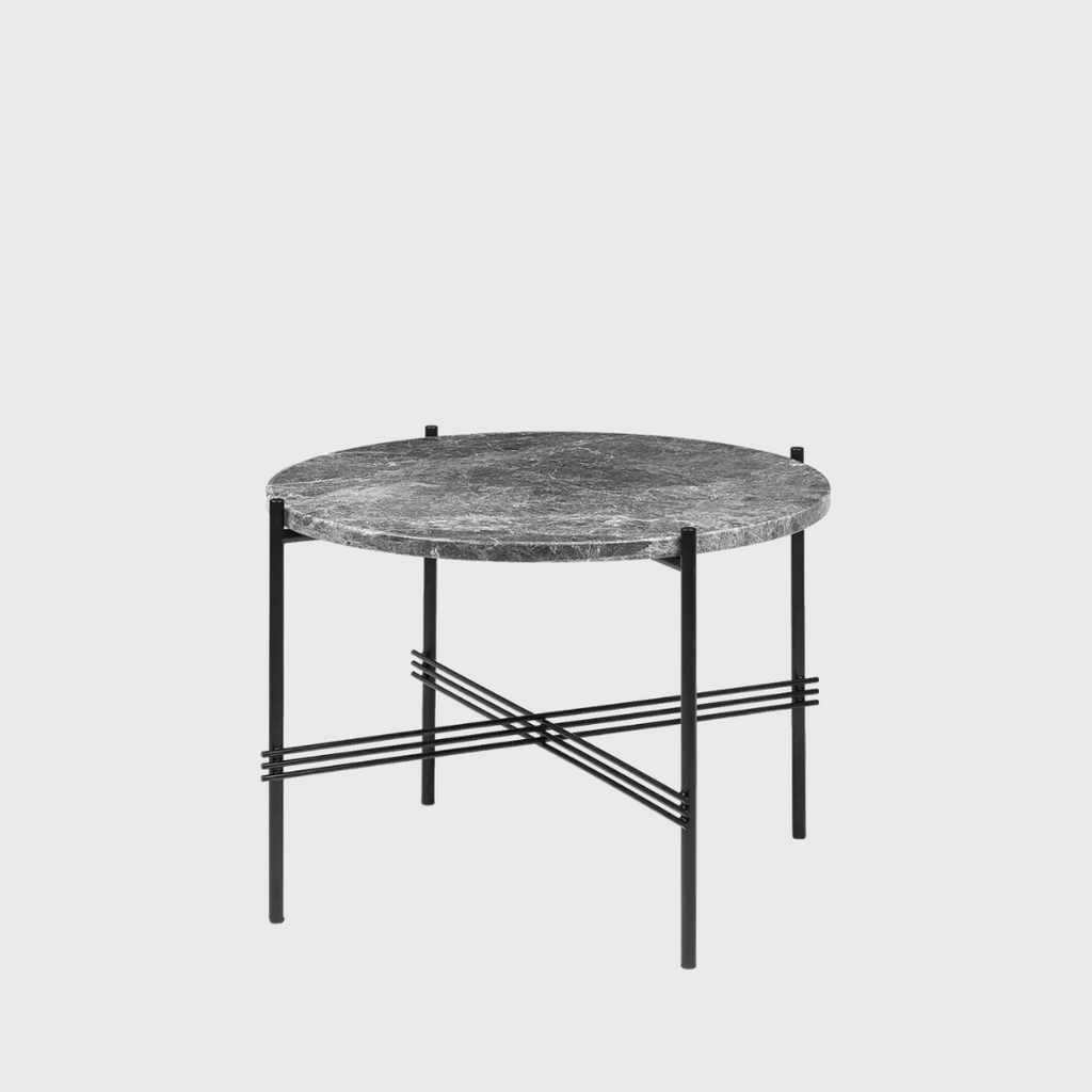Gubi TS Coffee Table Round_Small_Grey Marble