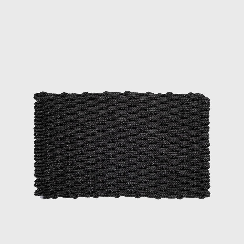 The Rope Co door mat in Charcoal