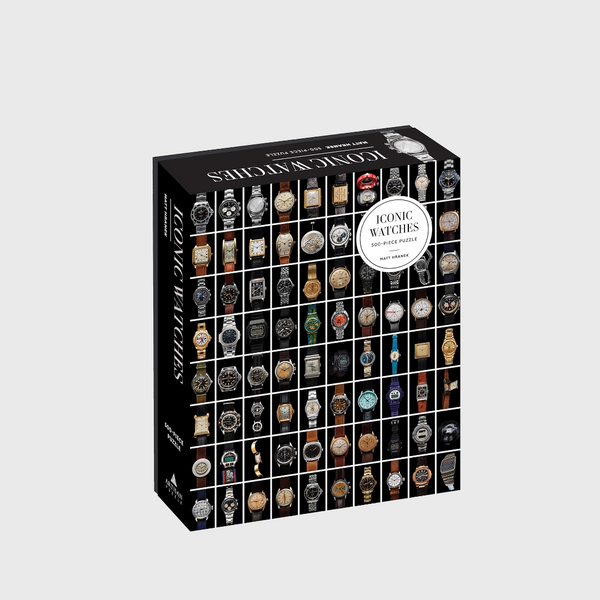 iconic watches 500 piece puzzle my matt hranek