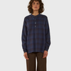 unisex nina blouse moismont inspired by men's clothing designed in paris made in france