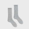 Women's Solid Wool Cashmere Crew Socks