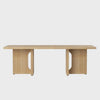 Androgyne Lounge Table in Natural Oak