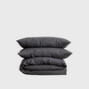 Cultiver linen duvet cover set slate 