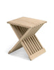 fionia stool foldable oak skagerak