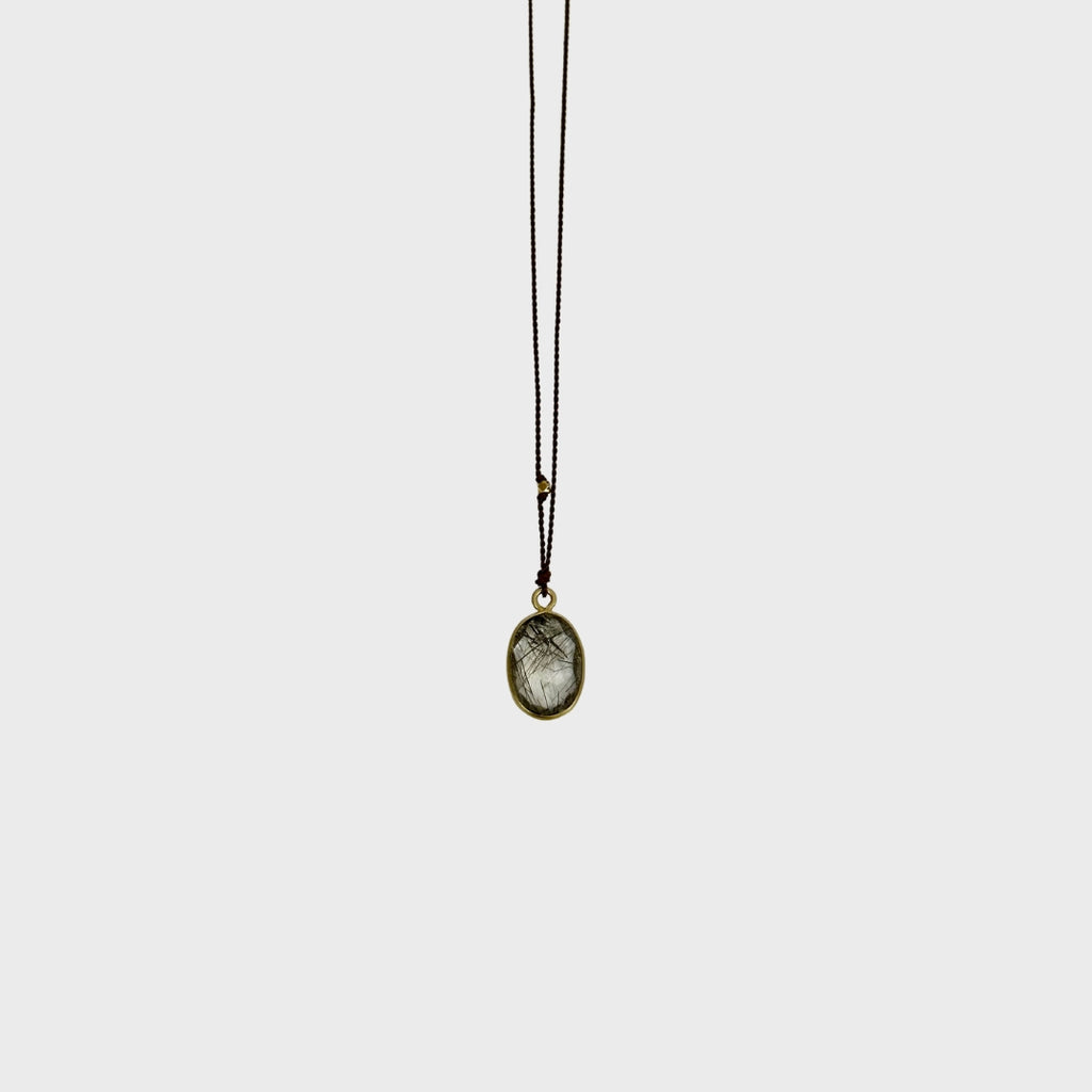 Tourmalated Quartz Pendant
