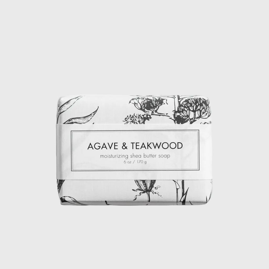 Formulary 55 agave teakwood bar soap