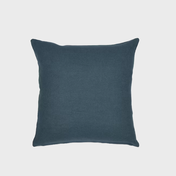 libeco linen Hudson pillow mercurio