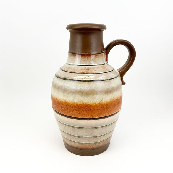 vintage scheurich west german floor jug