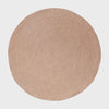 Braided wool rug chalk armadillo 4', 5', multiple sizes accent plush