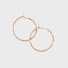 abacus row Callisto hoops Japanese seed bead