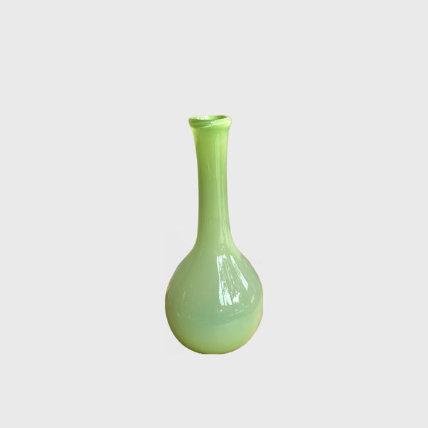 Michael anchin long neck celadon vase
