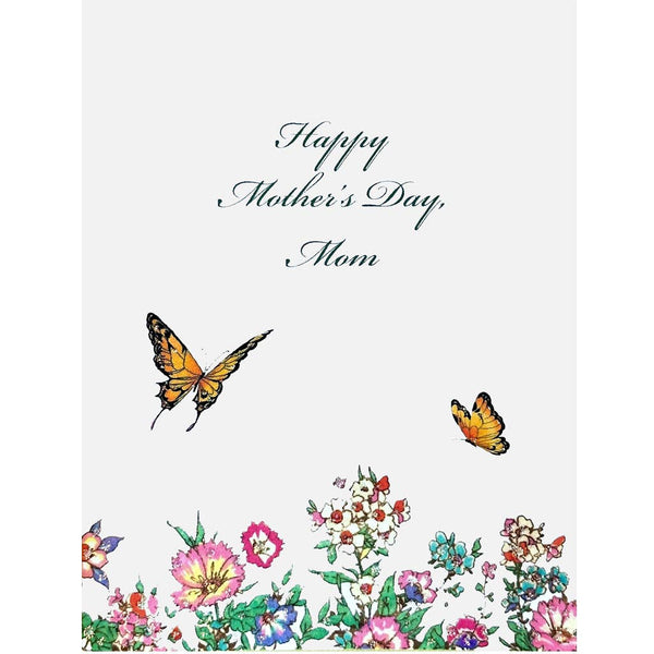 Butterflies Mom Mother's Day Card