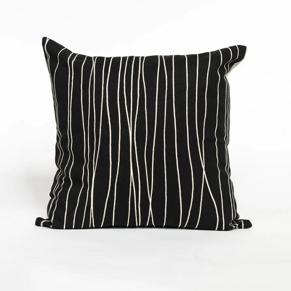 pilou cushion black lotta jansdotter made in india feather down insert
