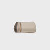 Libeco Gypsum Tablecloth striped natural made in belgium