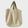 Charvet washed linen tote natural