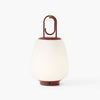 &Tradition Lucca portable lamp in maroon