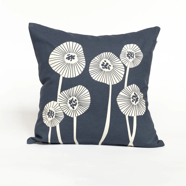 moira cushion indigo lotta jansdotter handmade in india feather down insert