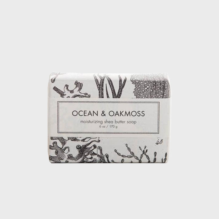 Ocean and Oakmoss Forumulary 55 moisturizing shea butter soap