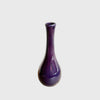 Michael anchin long neck opaque purple vase