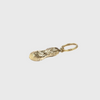 Carl Aubock Peanut Key Ring Brass