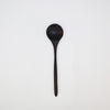 Daniel Gugnoni's Round Spoon hand carved wood ebonized walnut
