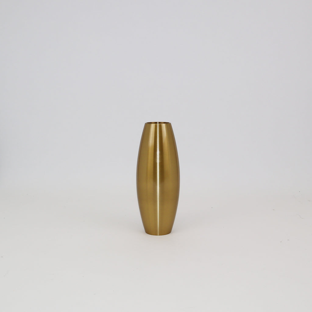 Brass Vase by S/N made in Japan flower vase Saikai