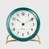Station alarm clock designed by arne jacobsen racing car green