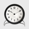 Station alarm clock designed by Arne Jacobsen black