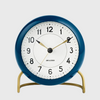 Station alarm clock designed by arne jacobsen pertol blue