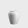 Bergs Potter Willow Glazed Vase in mineral white
