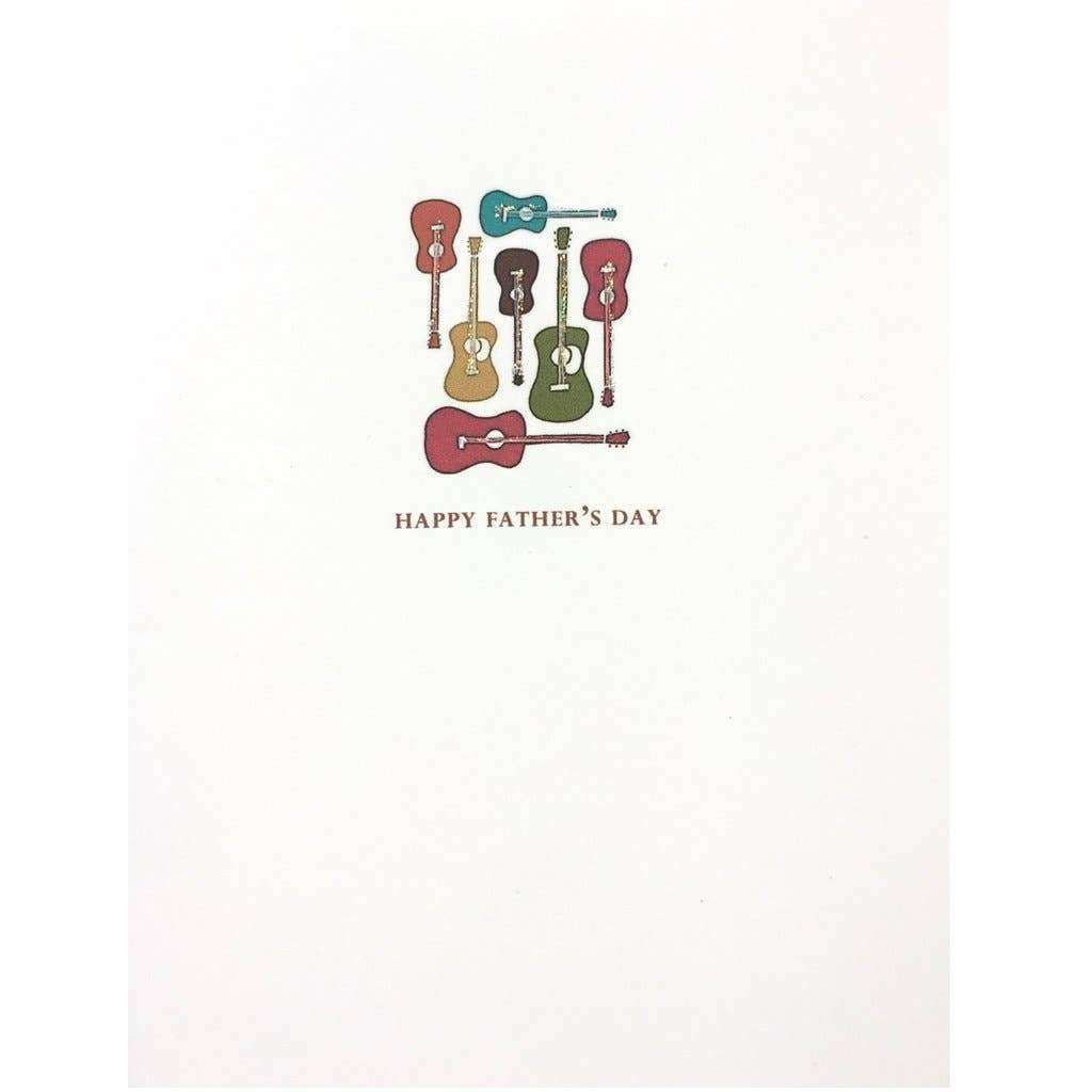 Guitars Father's Card