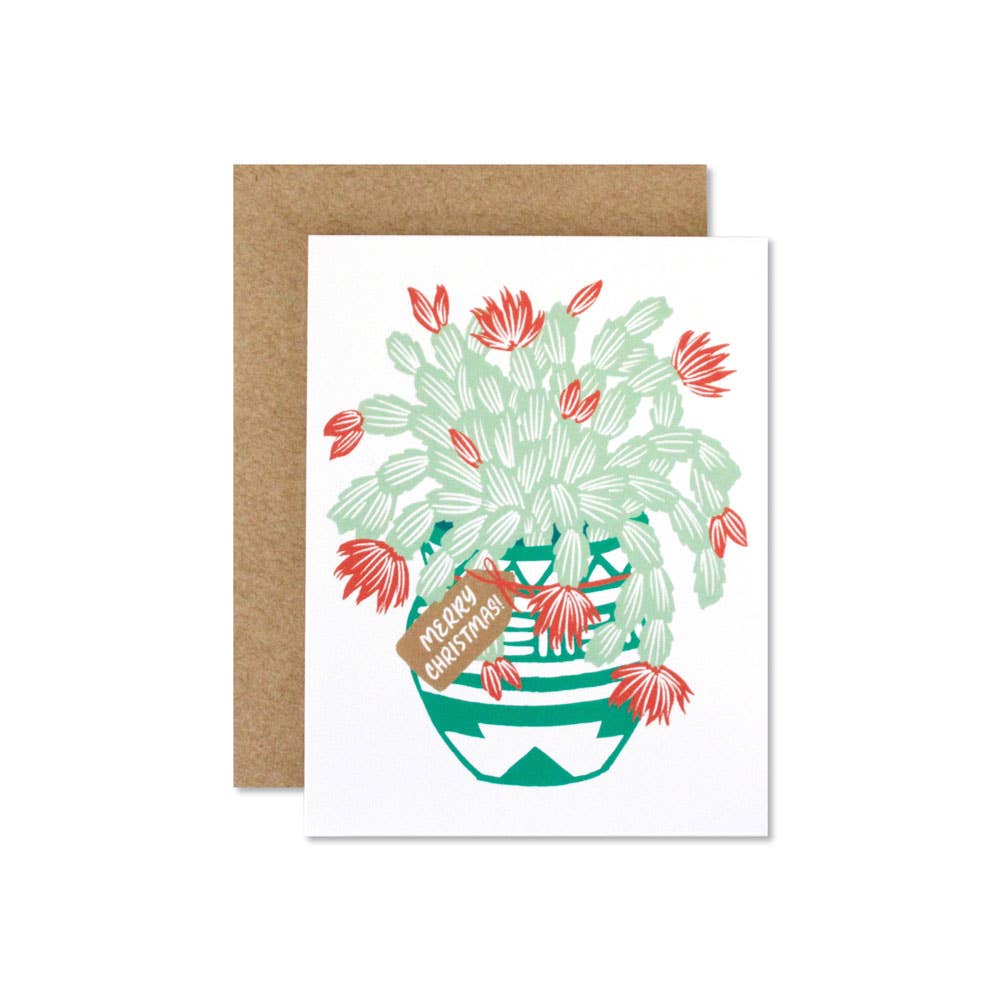 Christmas Cactus Card