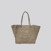 Maison N.H. Avril Handbag natural woven fibers gray