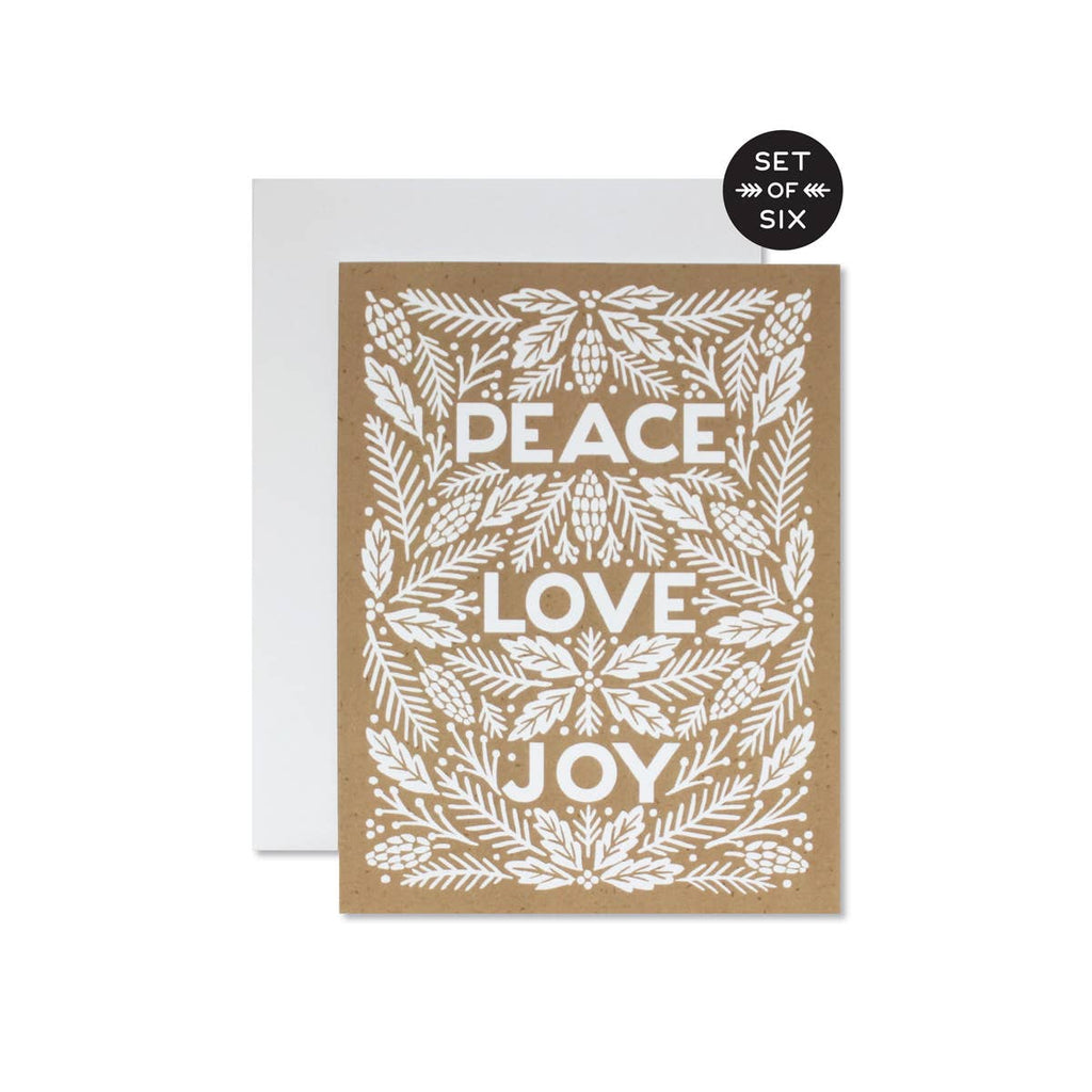 Peace Love Joy Boxed Card Set