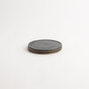 ceramic with cork black glaze coasters for drink jessie lazar matte glaze black