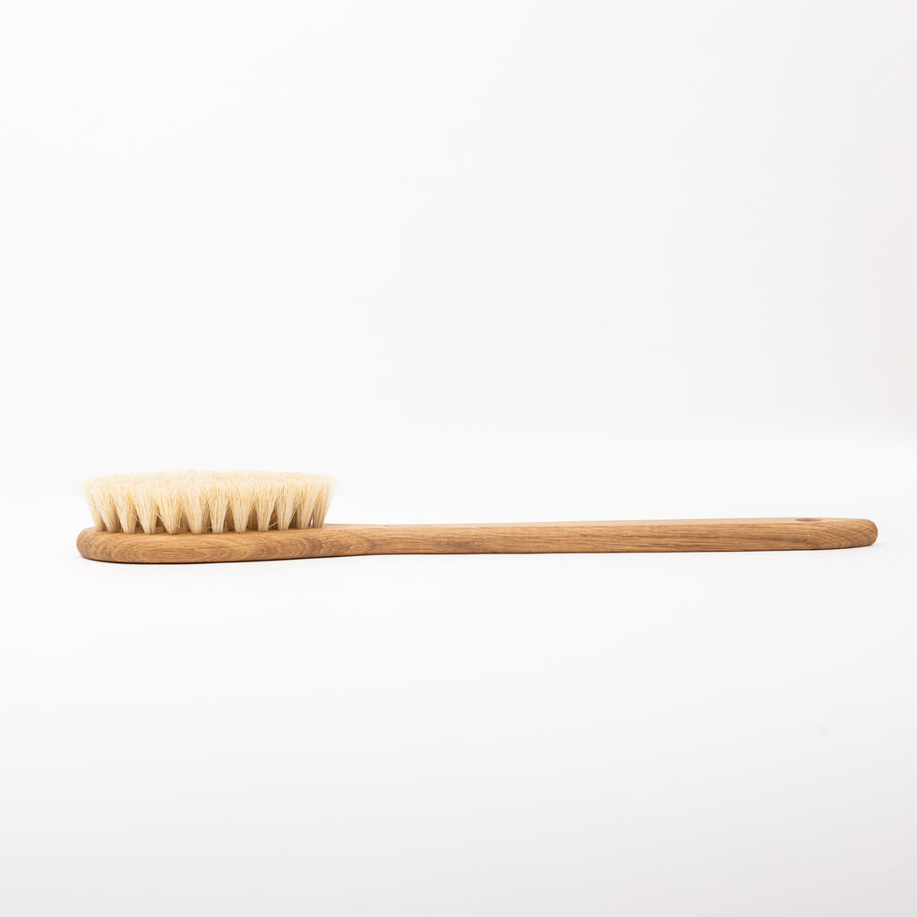 Bath brush with handle Iris Hantverk