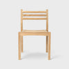 AH501 Outdoor Dining Chair, FSC™-certified teak, untreated, Designed by Alfred Homann for Carl Hansen & Søn 